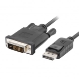 DisplayPort-DVI-D kábel 3m fekete