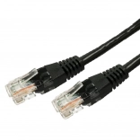 Patchcord RJ45 UTP 10m fekete