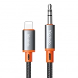 Mcdodo Lightning – 3,5 mm AUX audiokábel, 1,8 m, fekete
