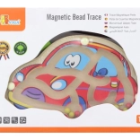 Mágneses labirint Autócska