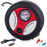 Kompakt 12V autós kompresszor, 260 PSI gumiabroncsokhoz és sportfelszereléshez