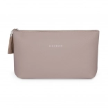 Elegance Maxi utazó kozmetikai táska mocca (műbőr), 30 × 19 × 8 cm