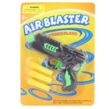 Műanyag játékpisztoly hablövedékekkel gyerekeknek