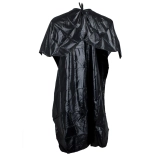 Univerzális fodrász köpeny hajfestéshez és vágáshoz, fekete