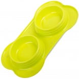 Dupla tál kutyáknak és macskáknak 400 ml x 2