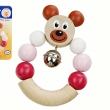 Detoa csörgő medve rózsaszín