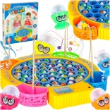 Családi ügyességi horgászjáték – 45 halacska és 4 bot