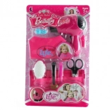 Gyermek fodrászkészlet elemes hajszárítóval