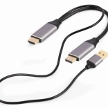 HDMI-DisplayPort 4K 60Hz adapter USB-A táplálással