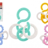 Színes rágóka 0m+ gyerekeknek