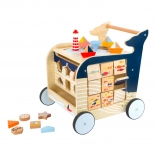 Fa bálna járóka tengerészeti játékokkal