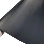 Fekete kefélt fém öntapadó fólia