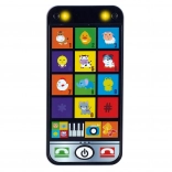 Interaktív gyerek okostelefon fényekkel és hangokkal 6,5 × 13,5 cm